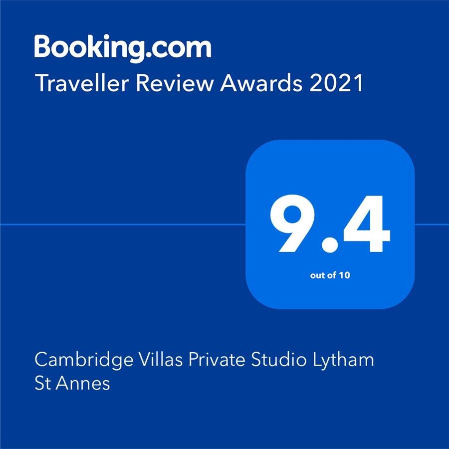 Cambridge Villas Private Studio Lytham St Annes Ngoại thất bức ảnh